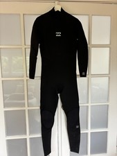 Roupa de mergulho Billabong masculina intruso 4/3 mm zíper preto GBS tamanho perfeito estado comprar usado  Enviando para Brazil