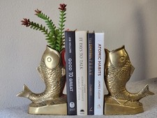 Pair vtg brass for sale  Antigo