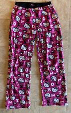 Usado, Pijama Hello Kitty by Sanrio Rosa Gráfico Polar Pantalones Mujer M segunda mano  Embacar hacia Argentina