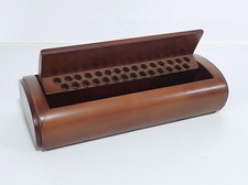 Portasigarette vintage legno usato  Catania