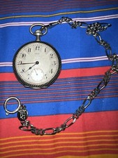 Orologio tascabile argento usato  Roma
