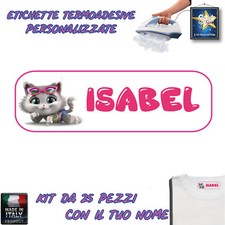 Etichette termoadesive persona usato  Viu