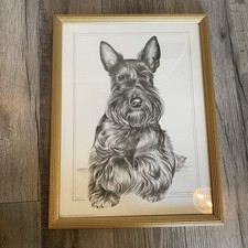 Framed scottie dog for sale  Caldwell