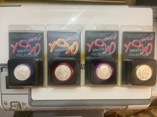 KISS Yo-Yos Ainda Selado 1998 Oficial Duas Moedas de Prata Finas RARO Yo Yo RARO comprar usado  Enviando para Brazil