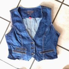 Kurze blaue weste gebraucht kaufen  Hagen