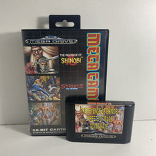 jeu vidéo mégadrive MEGA GAMES 2 en boite the revenge shinobi street golden axe, usado comprar usado  Enviando para Brazil