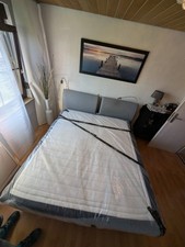 Musterring boxspringbett graue gebraucht kaufen  Günzburg