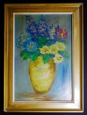 Oil painting wood d'occasion  Expédié en Belgium