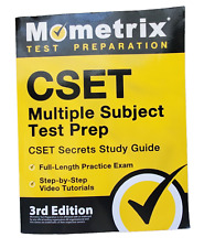 Mometrix cset multiple for sale  Rapid City
