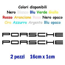Adesivo porsche prespaziato usato  Acerra