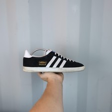 Tênis Adidas Gazelle OG preto masculino retrô Reino Unido 9 G13265 comprar usado Tênis Adidas Gazelle OG preto masculino retrô Reino Unido 9 G13265 comprar usado  Enviando para Brazil