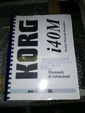 Korg i40m manuale usato  Vercelli