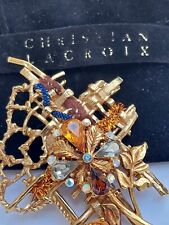 Grande broche croix d'occasion  Paris XVII