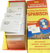 Spanisch vokalbelbox karteikar gebraucht kaufen  Herscheid