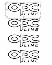 Stickers opel opc d'occasion  Freyming-Merlebach