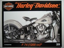 DeAgostini Weekly Harley Davidson 1200cc Knucklehead 1941 Model Japan Ship comprar usado  Enviando para Brazil