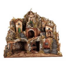 Presepe paesaggistico con usato  Sant Antimo