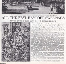 Usado, HISTORY OF THE ENGLISH LAWN. SEVERAL PICTURES AND ACCOMPANYING TEXT, REMOVED FRO comprar usado  Enviando para Brazil