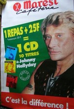 Johnny hallyday cafeteria d'occasion  Expédié en Belgium