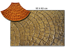 Stampo pavimenti stampato usato  Rocca di Neto