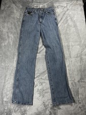 Jeans masculino Cinch Green Label tamanho 28x36 lavagem média jeans cowboy faroeste reto comprar usado  Enviando para Brazil
