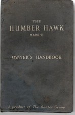 Humber hawk mark for sale  BEDWORTH