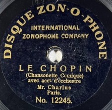 Charlus chopin rpm d'occasion  Combronde
