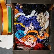 Rosettes ribbons various for sale  YELVERTON