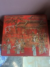 Vintage chinese lacquered for sale  LONDON