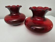 Pair ruby red for sale  Dallas