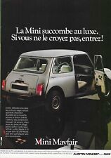Publicité papier voiture d'occasion  Vif