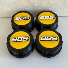 Conjunto de 4 tampas centrais logotipo emblema bbs Ra Mahle E50 furo pequeno amarelo comprar usado  Enviando para Brazil