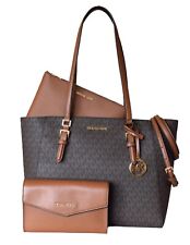 MICHAEL KORS Borsa donna CHARLOTTE LG 3 in 1  TOTE marrone na sprzedaż  Wysyłka do Poland