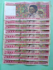 Billet banque madagascar d'occasion  Vesoul