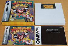 Aero The Acro-bat para Nintendo Game Boy Advance GBA raro e completo, usado comprar usado  Enviando para Brazil