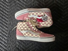 Vans quadriculado rosa/cinza rosa feminino EUA 7 flores 500714 comprar usado  Enviando para Brazil