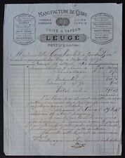 Facture pontacq 1880 d'occasion  Nantes-