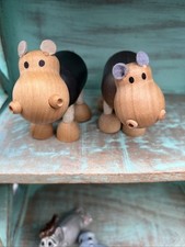 Anamalz wooden hippo for sale  MALTON