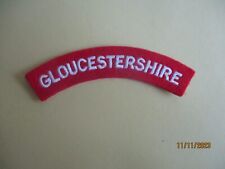 Gloucestershire fabric patch for sale  SLOUGH