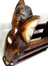 Vintage hand carved for sale  Austin