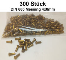 4x8mm messing nieten gebraucht kaufen  Kastellaun
