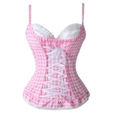 Corsetto rosa quadratini usato  Velletri