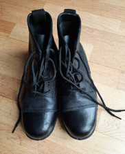 Black cadet boots for sale  WELLING