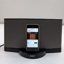 Sistema de música digital Bose SoundDock Series III preto com adaptador de energia + Iphone 5 comprar usado  Enviando para Brazil
