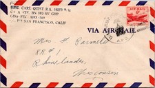GOLDPATH: CORREIO AÉREO DOS EUA A.P.O. 500 CV831_P06 comprar usado  Enviando para Brazil