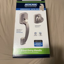 Schlage front entry for sale  Hadley