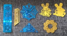 Seven metal embroidery for sale  SWINDON