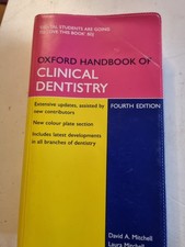 Clinical dentistry handbook for sale  LOUGHBOROUGH