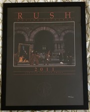 Litografia Rush Moving Pictures Geddy Lee Alex Lifeson Neil Peart #484/1000 comprar usado  Enviando para Brazil