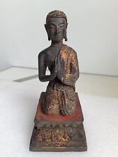 Buda dourado bronze tailandês do século XVIII Pra Marai período RATTANAKOSIN comprar usado  Enviando para Brazil
